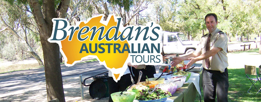Brendan's Australian Tours - lunchtime